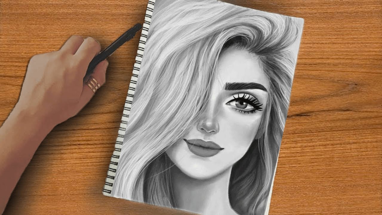 تعلمى فن الرسم - بنات كيوت رسم 4617 3