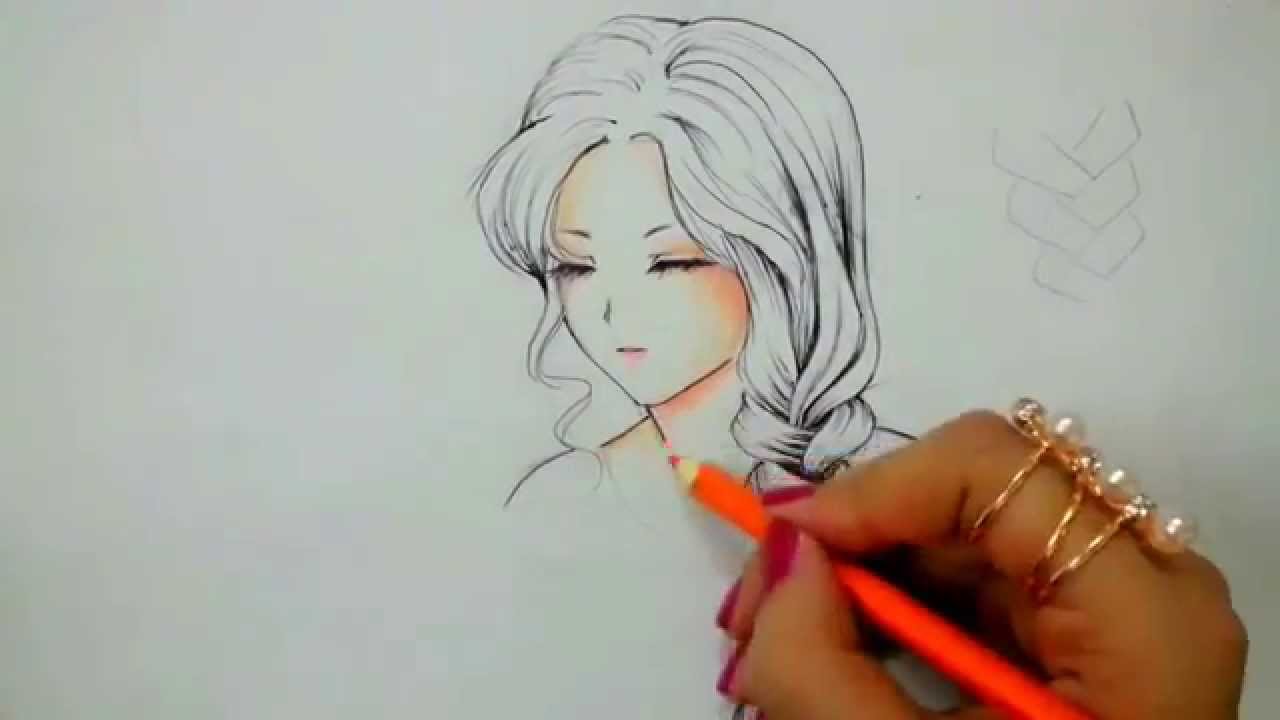 رسومات بنات سهله , صور رسم صبايا