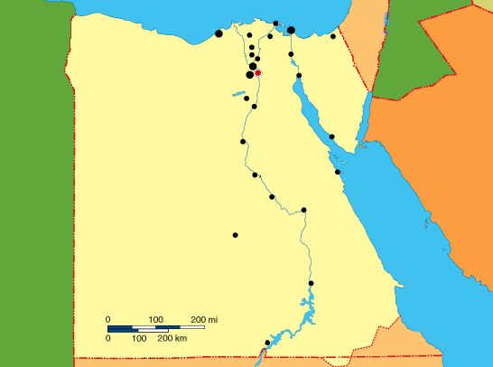 خريطة مصر صماء - رسومات جغرافيه تعبر عن موقع مصر من العالم 16381 3