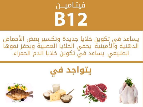 فيتامين b12 , وجبات غنية بالفيتامينات