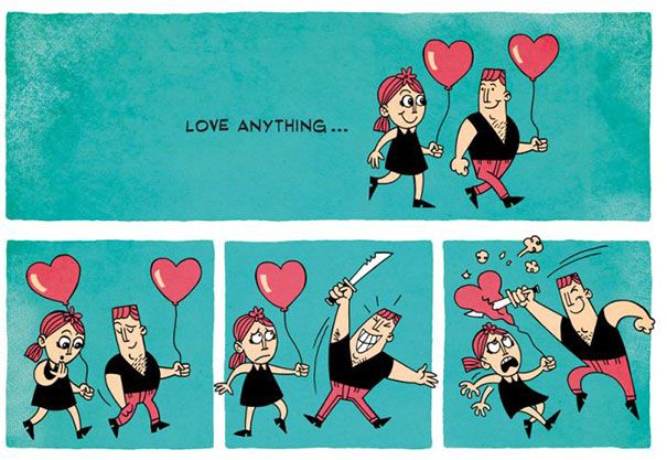 3122 11 صور مضحكة عن الحب - كاريكاتير لقطات رومانسيه فكاهيه مي على