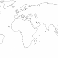 16490 3 خريطة العالم صماء - نماذج لخريطه كل الدول اخلاص سيف